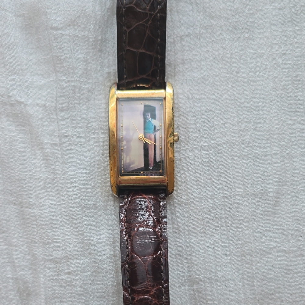 Disney Gold and Brown Women's Watch